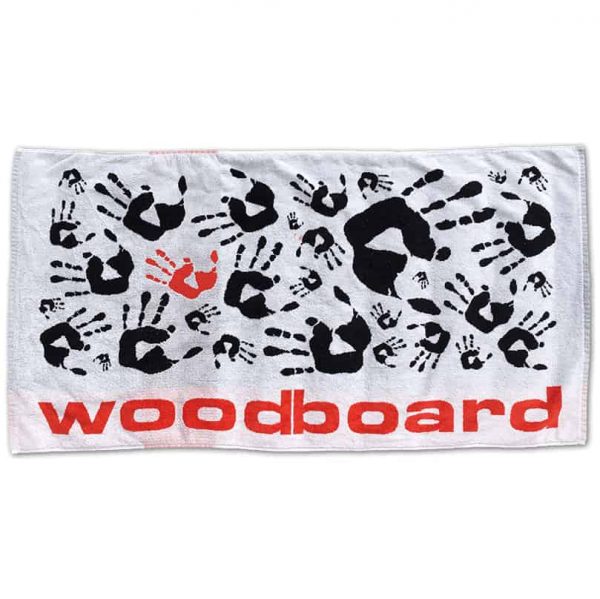 Woodboard beach towel