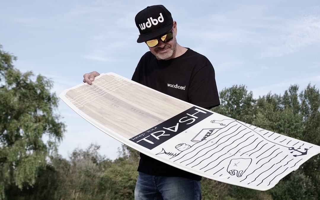The brand new Woodboard TRASH – The ultimative Freestyle & Wakestyle kiteboard!