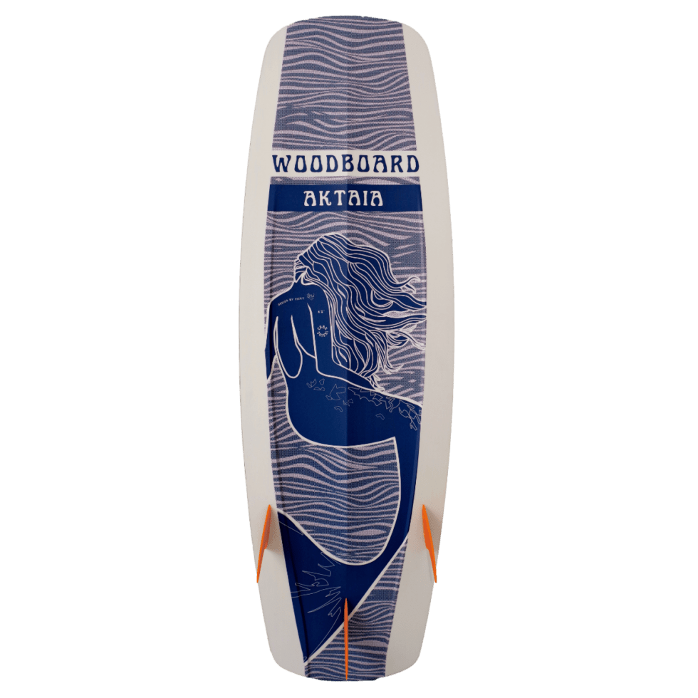 woodboard aktaia strapless freestyle freeride kiteboard