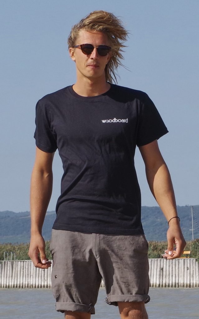 T-shirt Woodboard Trash - vorne