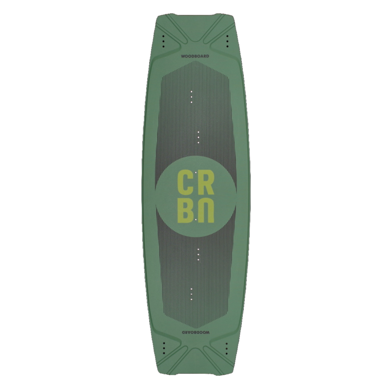 Woodboard CRBN Kiteboard - top