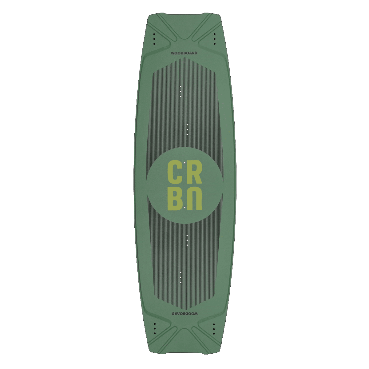 CRBN 26 OS 1200 Woodboard CRBN Kiteboard - top