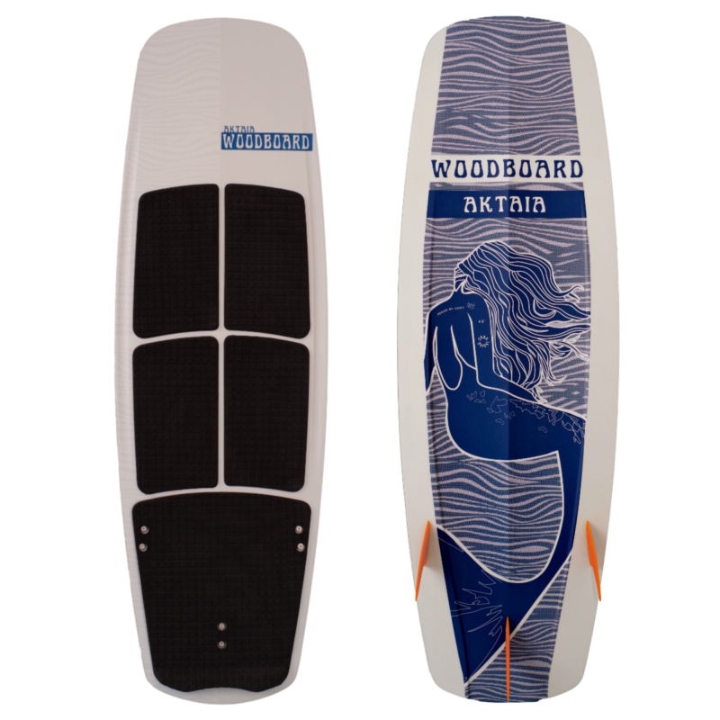 Woodboard Aktaia Strapless Freestyle Kiteboard