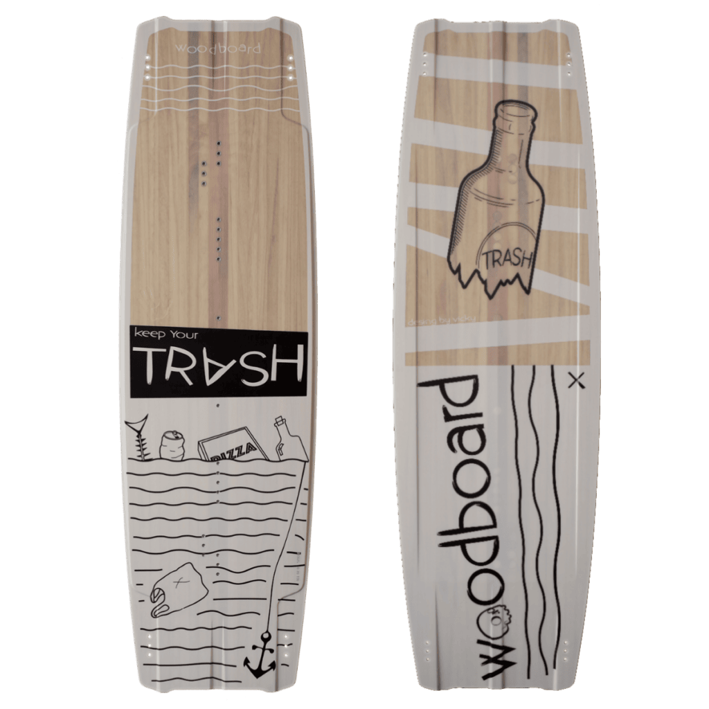 woodboard-trash-2021-kiteboard Woodboard Trash Freestyle Wakestyle Kiteboard